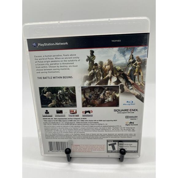 Final Fantasy XIII Sony PlayStation 3 PS3 Game Complete With Manual Tested - Picture 6 of 8